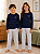 Pijama Mãe e Filho(a) Good Vibes 100% Algodão Penteado - Imagem 6