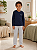 Pijama Infantil Unissex Good Vibes 100% Algodão Penteado - Imagem 3