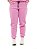 Calça Feminina adulta de Moletom Peluciado Rosa Blush - Imagem 3