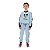 Conjunto Infantil Masculino Mickey Moletom Peluciado Azul Bebê - Imagem 3