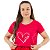 Camiseta Feminina Vermelha Mother em 100%Algodão 30.1 - Imagem 2