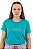 Camiseta Feminina More Self Love Verde Petróleo 100% Algodão - Imagem 2