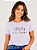 Camiseta Feminina Different is Beautiful Branca 100% Algodão - Imagem 1
