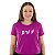 Camiseta Feminina Borboletas Fúcsia 100% Algodão - Imagem 2