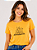 Camiseta Feminina Livro da Vida Laranja 100% Algodão - Imagem 1