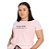 Camiseta Feminina Rosa Coisas Boas Acontecem 100% algodão - Imagem 2