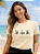 Camiseta Feminina Amarelo Claro Estampa Pandas 100% Algodão - Imagem 2
