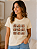 Camiseta Feminina Areia Capivara em Algodão Estampa Exclusiva - Imagem 2