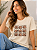 Camiseta Feminina Areia Capivara em Algodão Estampa Exclusiva - Imagem 1