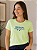 Camiseta Feminina Verde Pistache Perfectly Imperfect 100% Algodão - Imagem 1