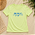 Camiseta Feminina Verde Pistache Perfectly Imperfect 100% Algodão - Imagem 3