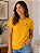 Kit Camiseta Mãe e Filha Amarelo Ouro Cultive o Bem 100% Algodão - Imagem 3