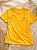 Kit Camiseta Mãe e Filha Amarelo Ouro Cultive o Bem 100% Algodão - Imagem 4
