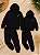 Kit Tal Mae Tal Filha(o) Conjunto Moletom Flanelado Grosso (integração) - Imagem 2