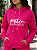 Casaco de Moletom Peluciado Feminino Positive Pink - Imagem 2