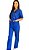 Conjunto Pijama Cirúrgico Unissex Azul Royal - Imagem 3