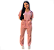 Conjunto Pijama Cirúrgico Rosa Brim Unissex - Imagem 2