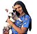 Camisa Pijama Cirúrgico Azul Veterinária - Imagem 2