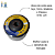 Disco Fast Flap Fibra Cônico 4.1/2" Grão 120 Kit c/10un - Imagem 2
