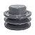 Polia De Ferro Fundido 120mm B2 - Imagem 1