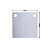 Papel Filtrante 7x7" 2 Furos Tipo A Grosso - 1Kg - Imagem 2