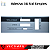 Adesivo Mascara BB Wayne 3g Standard Simples Fundo Prata - Imagem 2