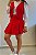 Saia Pregas Vermelho - Imagem 1