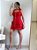 Vestido Botões Emily Vermelho - Imagem 2