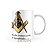 Caneca Maçonaria Símbolo Liberdade Fraternidade - Imagem 3