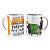 Caneca Psicóloga Profissão Cartoon - Imagem 1