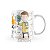 Caneca Professor Profissão Cartoon - Imagem 3