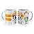 Caneca Pastora Profissão Cartoon - Imagem 1