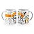 Caneca Músico Profissão Cartoon - Imagem 1