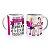 Caneca Manicure Profissão Cartoon - Imagem 1