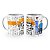 Caneca Enfermeiro Profissão Cartoon - Imagem 1
