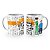 Caneca Enfermeira Profissão Cartoon - Imagem 1