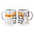 Caneca Professora Educação Física Profissão Cartoon - Imagem 1