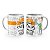 Caneca Professor Educação Física Profissão Cartoon - Imagem 1