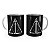 Caneca Geek Diversos Símbolos Relíquia - Imagem 1