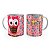 Caneca Corujinha Rosa Professora - Imagem 1