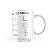 Caneca Fórmula do Amor Love Matemática - Imagem 3