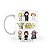 Caneca Star Wars Cartoon Miniatura Personagens - Imagem 2
