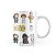 Caneca Star Wars Cartoon Miniatura Personagens - Imagem 3