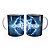 Caneca Sobrenatural Supernatural Em Chamas Azul - Imagem 1