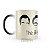 Caneca Mágica The Big Bang Theory Personagens Silueta - Imagem 2