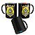 Caneca Mágica Polícia Rodoviária Federal PRF Preta - Imagem 1