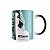 Caneca Mágica Greys Anatomy Meredith Azul - Imagem 3
