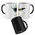 Caneca Mágica Wingardium Leviosa Pena Harry Potter - Imagem 1