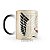 Caneca Mágica Attack on Titan Levi - Imagem 2