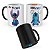 Caneca Mágica Lilo Stitch Com Café Sem Café Disney - Imagem 1